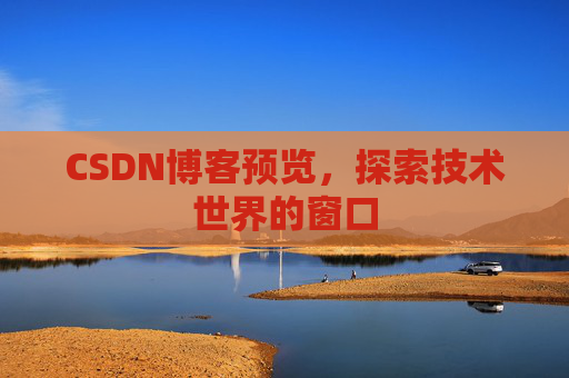 CSDN博客预览,探索技术世界的窗口